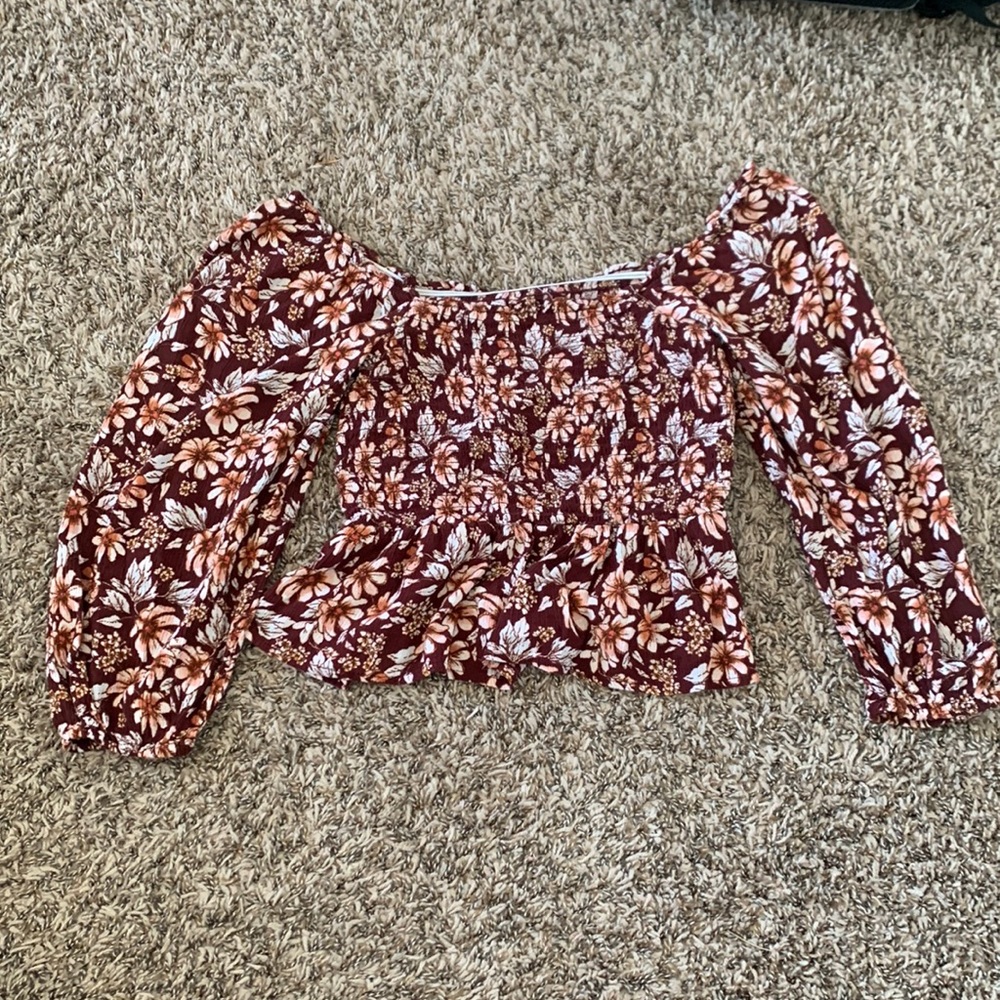 Off the shoulder blouse